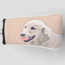Search for golden retriever golf head covers Cute