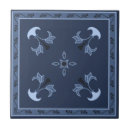 Search for flower border tiles Blue