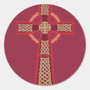 Search for irish cross stickers Christian