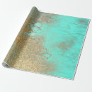 Search for turquoise marble wrapping paper Pretty