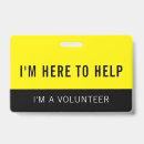 Search for event volunteer id badges Modern