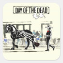 Search for day of dead stickers Black and white