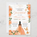 Search for peach butterfly invitations Coral