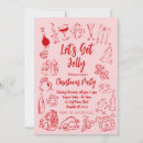 Search for pink christmas invitations Pink and red