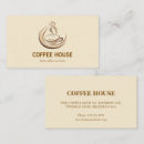 Search for barista business cards Café