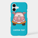 Search for cartoon pigs iphone cases Pink