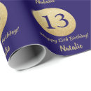 Search for navy blue and gold wrapping paper Happy birthday