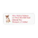 Search for chihuahua dog return address labels Dogs