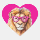 Search for the heart of darkness stickers Pink