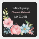 Search for spring square wedding stickers Green