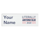 Search for political name tags Vote
