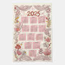 Search for calendar tea towels Floral