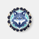 Search for wolf portrait magnets Wildlife