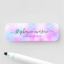 Search for glitter name tags Holographic