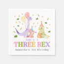 Search for dinosaur napkins Dinomite party