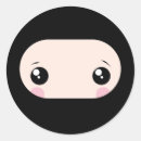 Search for kawaii ninja stickers Japanese