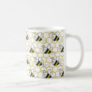 Search for black and yellow bee mugs Insect