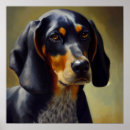 Search for bluetick coonhound Portrait