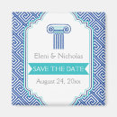 Search for greek wedding save the dates Blue