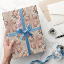 Search for vintage rose wrapping paper Pink roses