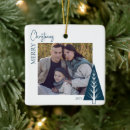 Search for double sided photo christmas tree decorations Merry