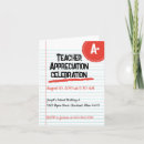Search for customer appreciation invitations Teacher