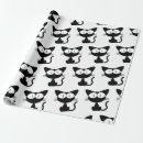 Search for black cat christmas wrapping paper Kitten