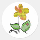 Search for smiling flower stickers Cartoon