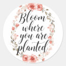 Search for inspirational quote stickers Floral