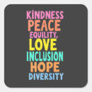 Search for peace hope love stickers Diversity