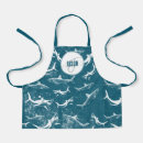 Search for marine creature aprons Blue