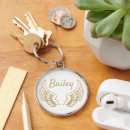 Search for love angel key rings Gold