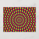 Search for optical illusion postcards Abstract