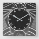 Search for charcoal clocks Black and white