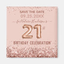 Search for 21st birthday save the dates Party