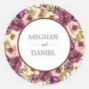 Search for light purple wedding stickers Vintage