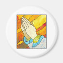 Search for praying hands magnets Christianity