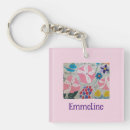 Search for pretty floral design key rings Pink