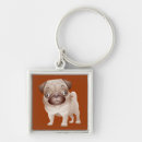 Search for pug cartoon key rings Dog