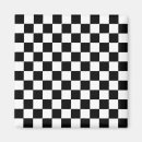 Search for chequered magnets Squares