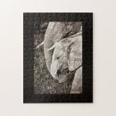 Search for black and white elephant puzzles Animals