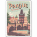 Search for prague travel stickers Prague czech republic