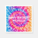 Search for tie dye napkins Retro