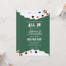 Search for poker wedding invitations Vegas