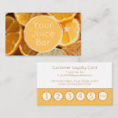 Search for fruit juice business cards Food