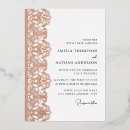 Search for gold lace wedding invitations Foil