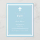 Search for light blue and white invitations Simple