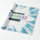 Search for gnomes wrapping paper Unique