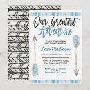 Search for adventure baby boy shower invitations Mountain