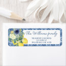 Search for italian return address labels Mediterranean